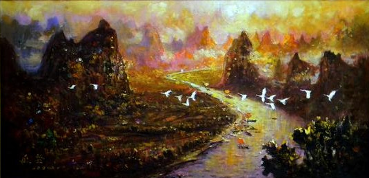 《桂林山水》120x60 cm.jpg