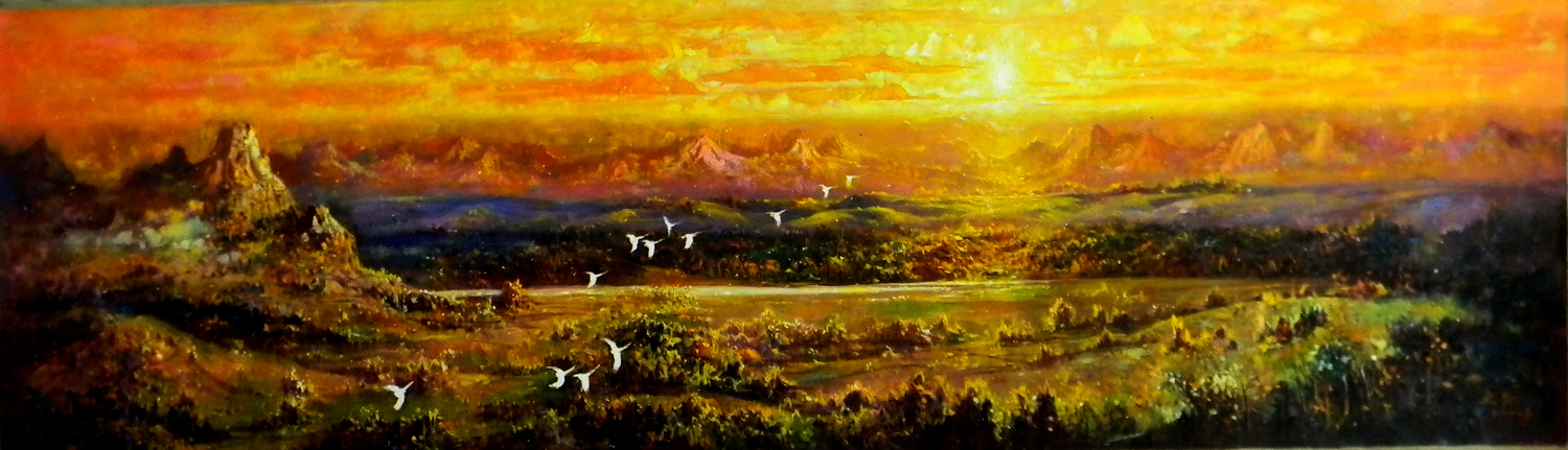 《关山万里》318x98cm.jpg