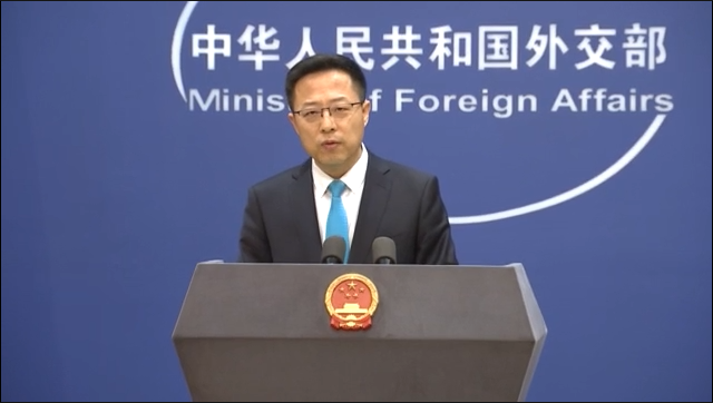 面对诬蔑 赵立坚问美方：我们是强迫机器劳动吗？
